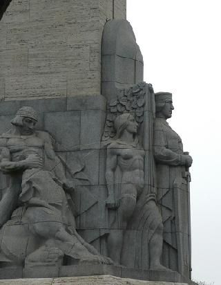 Latvia Riga  Minda - Brivibas piemineklis Monument Minda - Brivibas piemineklis Monument Latvia - Riga  - Latvia