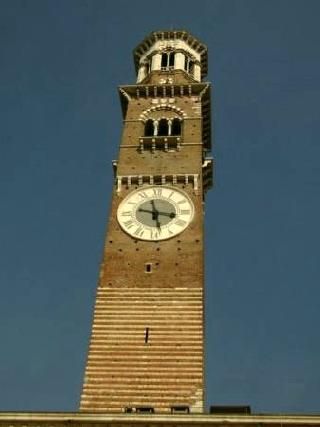 Italia Verona Torre dei Lamberti Torre dei Lamberti Veneto - Verona - Italia