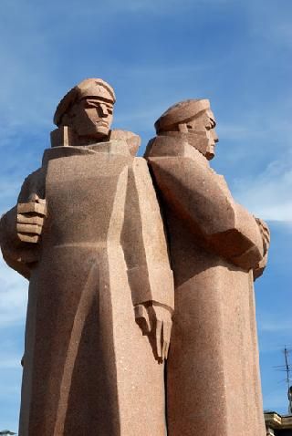 The Latvian Riflemen Monument