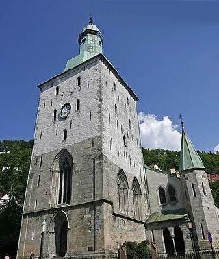 Noruega Bergen  Catedral de Bergen Catedral de Bergen Hordaland - Bergen  - Noruega