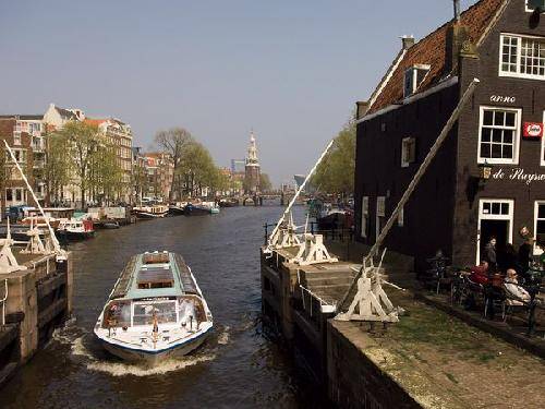 Netherlands Amsterdam Oude Schans Channel Oude Schans Channel Amsterdam - Amsterdam - Netherlands