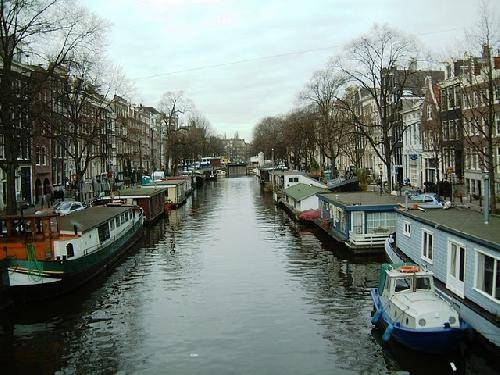 Netherlands Amsterdam Prinsengracht Channel Prinsengracht Channel Amsterdam - Amsterdam - Netherlands