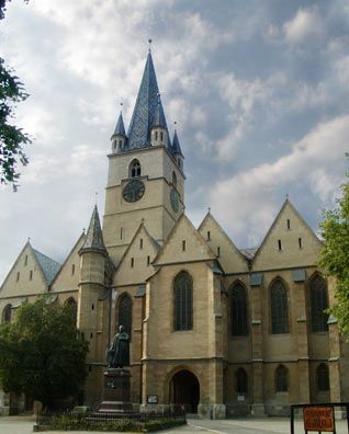 Rumanía Sibiu  Iglesia Evangélica Iglesia Evangélica Sibiu - Sibiu  - Rumanía