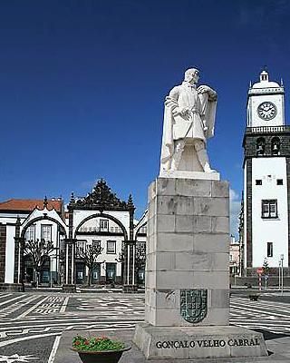 Portugal Ponta Delgada Goncalo Velho Cabral Square Goncalo Velho Cabral Square Acores - Ponta Delgada - Portugal