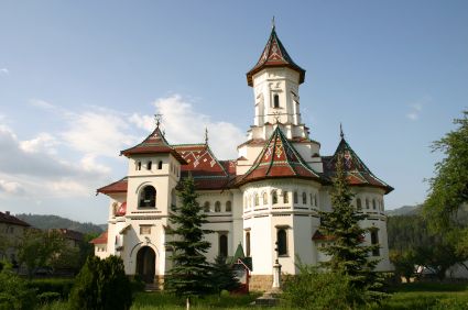 Rumanía Gura Humorului  Voronet Monastery Voronet Monastery  Rumanía - Gura Humorului  - Rumanía