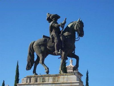 Portugal Vila Viçosa  Estatua de Joao IV Estatua de Joao IV Évora - Vila Viçosa  - Portugal