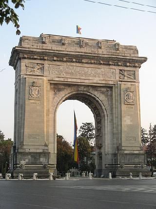 Romania Bucharest Triumphal Arch Triumphal Arch Romania - Bucharest - Romania
