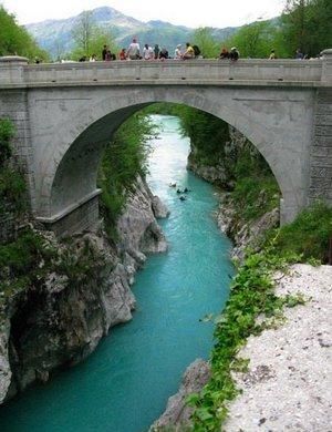 Eslovenia Kobarid  Puente de Napoleón Puente de Napoleón Kobarid - Kobarid  - Eslovenia