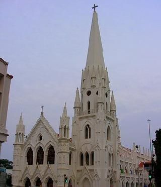 India Madras  Catedral de Santo Tomás Catedral de Santo Tomás Chennai - Madras  - India