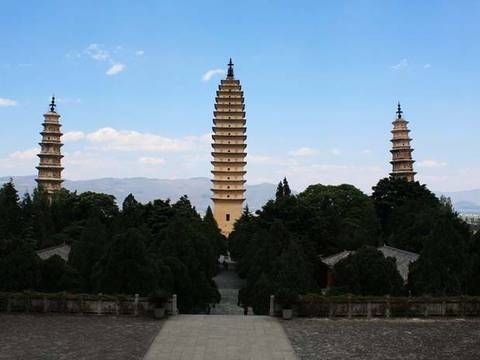 China Dali  Tres Pagodas Tres Pagodas Yunnan - Dali  - China