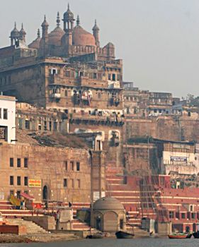 India Varanasi  Gran Mezquita de Aurangzeb Gran Mezquita de Aurangzeb Uttar Pradesh - Varanasi  - India