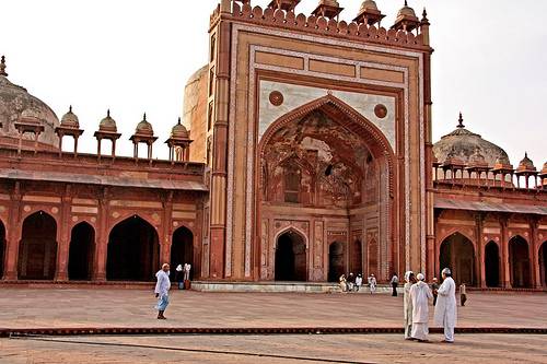 India Fatehpur Sikri  Mezquita Jami Masijd Mezquita Jami Masijd Agra - Fatehpur Sikri  - India