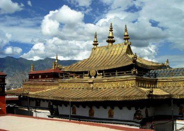 China Lhasa Monasterio Jokhang Monasterio Jokhang Xizang - Lhasa - China