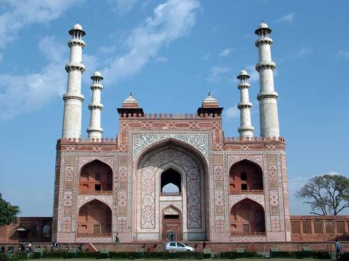 India Sikandarabad  Mausoleo de Akbar Mausoleo de Akbar Kheri - Sikandarabad  - India