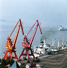 China Fuzhou  Mawei Port Mawei Port China - Fuzhou  - China