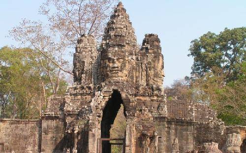 Cambodia Angkor Angkor Thom Temple Angkor Thom Temple Cambodia - Angkor - Cambodia