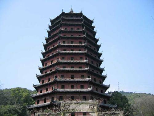 China Hangzhou  Pagoda de las Seis Armonías Pagoda de las Seis Armonías Zhejiang - Hangzhou  - China