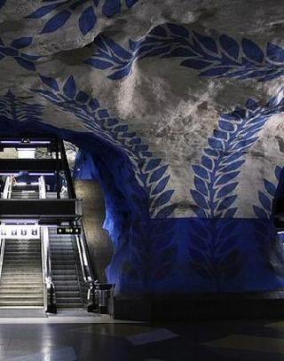 Suecia Estocolmo Metro de Estocolmo Metro de Estocolmo Suecia - Estocolmo - Suecia