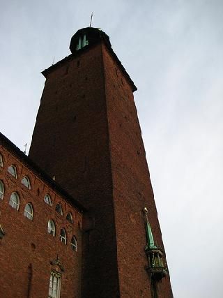 Suecia Estocolmo Torre de Stadhuset Torre de Stadhuset Suecia - Estocolmo - Suecia