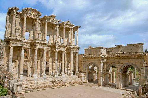 Turquía Ephesus Biblioteca de Celso Biblioteca de Celso Izmir - Ephesus - Turquía