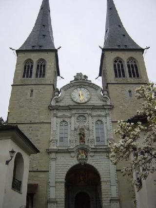 Switzerland Luzern Hofkirche Hofkirche Luzern - Luzern - Switzerland