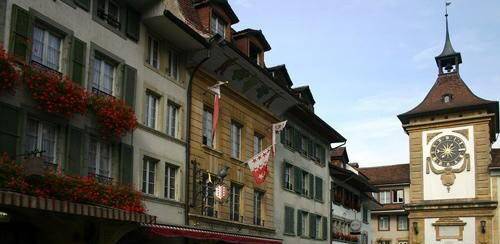 Suiza Fribourg Calle Grande Calle Grande Fribourg - Fribourg - Suiza