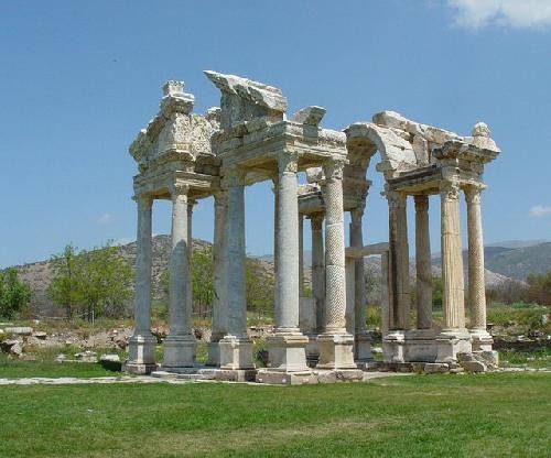 Turquía Aphrodisias Templo de Afrodita Templo de Afrodita Sakarya - Aphrodisias - Turquía