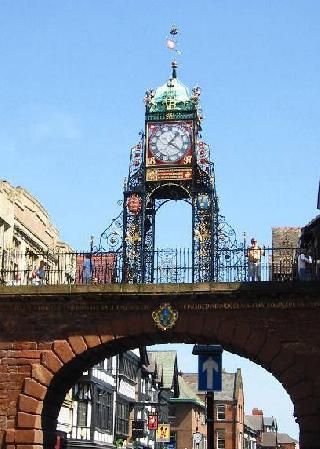 United Kingdom Chester  Eastgate Clock Eastgate Clock Chester - Chester  - United Kingdom