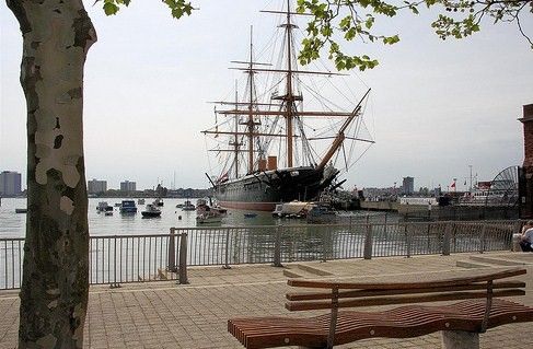 El Reino Unido Portsmouth2  HMS Warrior 1860 HMS Warrior 1860 Hampshire - Portsmouth2  - El Reino Unido