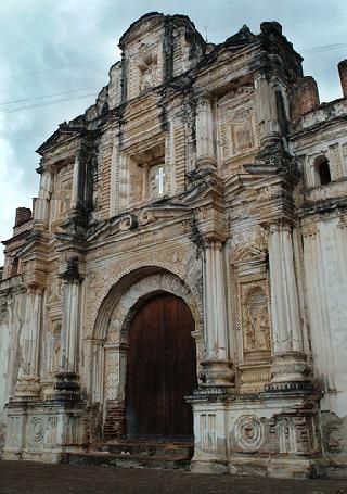 Guatemala Antigua Guatemala  Iglesia de Santa Cruz Iglesia de Santa Cruz Guatemala - Antigua Guatemala  - Guatemala