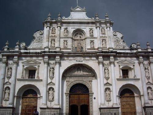 Guatemala Antigua Guatemala  Catedral de Santiago Catedral de Santiago Antigua Guatemala - Antigua Guatemala  - Guatemala