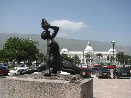Haiti Portau Prince Champ de Mars Square Champ de Mars Square Portau Prince - Portau Prince - Haiti