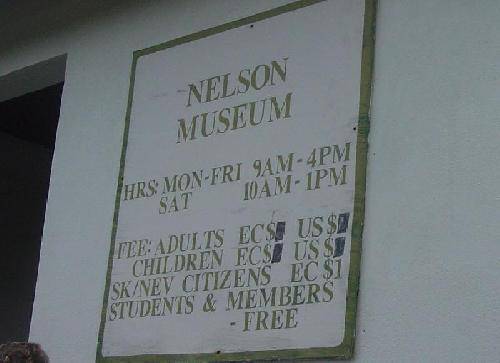 San Cristóbal y Nieves Charlestown  Museo Nelson Museo Nelson Nevis - Charlestown  - San Cristóbal y Nieves