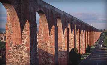 Mexico Queretaro Aqueduct Aqueduct Queretaro - Queretaro - Mexico