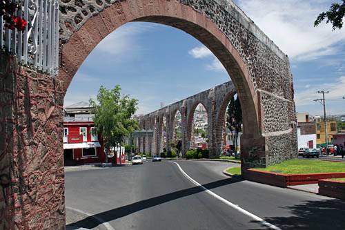 Mexico Queretaro Aqueduct Aqueduct Queretaro - Queretaro - Mexico