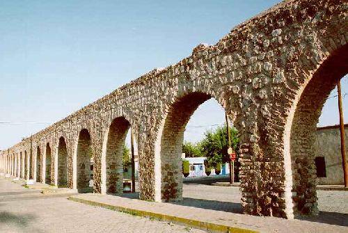 Mexico Chihuahua Aqueduct Aqueduct Chihuahua - Chihuahua - Mexico