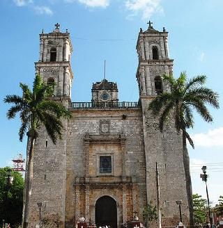 México Valladolid  Catedral de San Gervasio Catedral de San Gervasio Norteamerica - Valladolid  - México