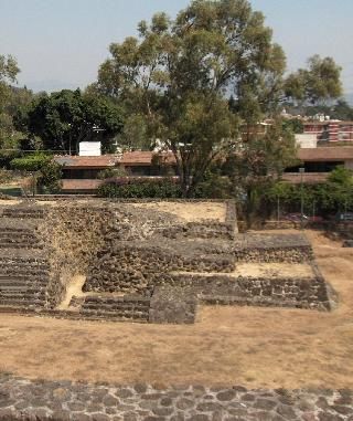 México Cuernavaca Pirámide de Teopanzolco Pirámide de Teopanzolco Morelos - Cuernavaca - México