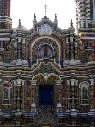 México Puebla  Templo de San Francisco. Templo de San Francisco. Puebla - Puebla  - México
