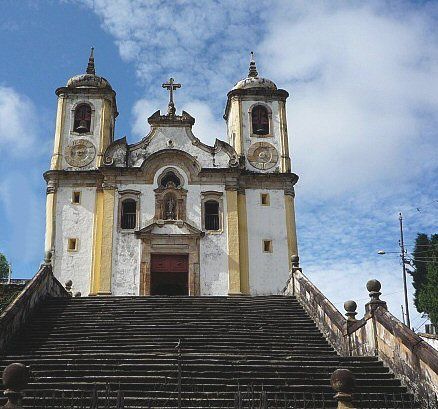 Brasil Ouro Preto  Iglesia de Santa Efigenia dos Pretos Iglesia de Santa Efigenia dos Pretos Sudamerica - Ouro Preto  - Brasil