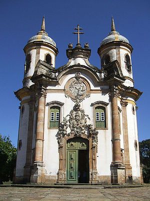 Brazil Ouro Preto Sao Francisco de Asis Church Sao Francisco de Asis Church Ouro Preto - Ouro Preto - Brazil