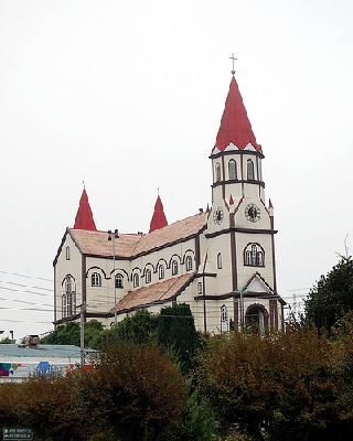 Chile Puerto Varas The Sacred Heart Church The Sacred Heart Church Chile - Puerto Varas - Chile