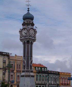 Brazil Belem Clock Square Clock Square Belem - Belem - Brazil