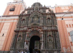 Perú Lima Iglesia de la Merced Iglesia de la Merced Sudamerica - Lima - Perú