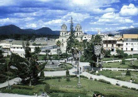 Peru Cajamarca Plaza de Armas Square Plaza de Armas Square Peru - Cajamarca - Peru