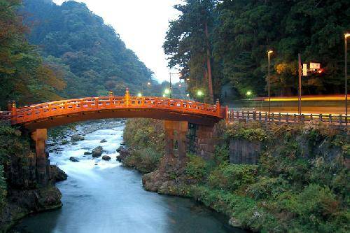 Japón Nikko  Puente Shin-kyo Puente Shin-kyo El Mundo - Nikko  - Japón