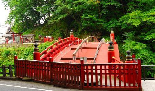 Japón Nikko  Puente Shin-kyo Puente Shin-kyo Tochigi - Nikko  - Japón
