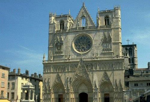 Francia Lyon  Catedral Primitiale de Saint Jane Catedral Primitiale de Saint Jane Francia - Lyon  - Francia