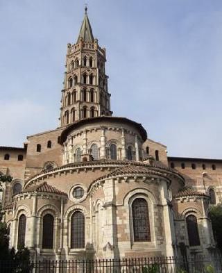 France Toulouse St-Sernin Basilica St-Sernin Basilica Midi Pyrenees - Toulouse - France