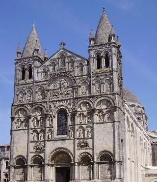 Francia Angoulême  La Catedral La Catedral Angoulême - Angoulême  - Francia